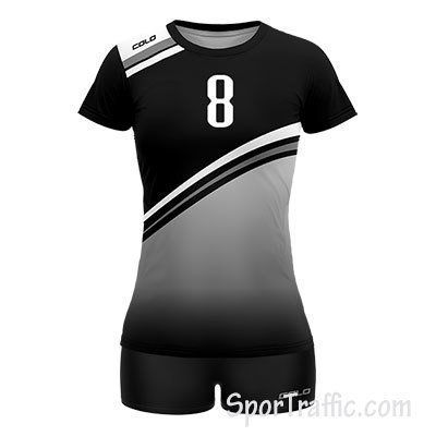 Women Volleyball Uniform COLO Atomica 08 Black