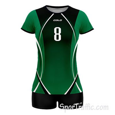 Women Volleyball Uniform COLO Dalia 03 Green