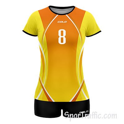 Women Volleyball Uniform COLO Dalia 04 Yellow