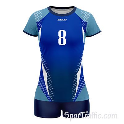Women Volleyball Uniform COLO Nova 08 Blue