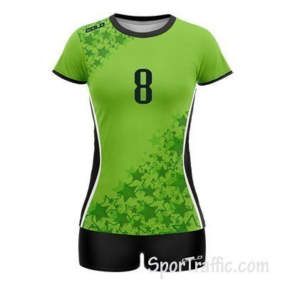 Women Volleyball Uniform COLO Star 05 Green