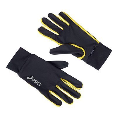 Žieminės Geltoni Bėgimo Pirštinės Asics Basic Glove