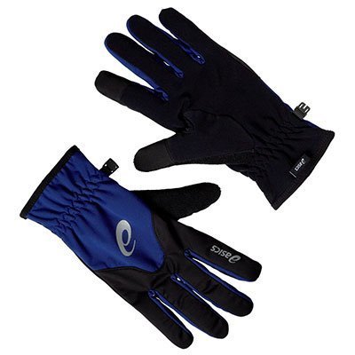 Žieminės Tamsiai Mėlyni Bėgimo Pirštinės Asics Winter Glove