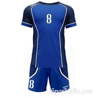 Men Volleyball Uniform COLO Spotty 01 Blue