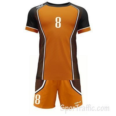 Men Volleyball Uniform COLO Spotty 04 Orange