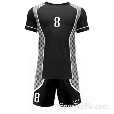 Men Volleyball Uniform COLO Spotty 08 Black