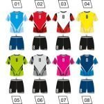 Men Volleyball Uniform Colo Aquarius Colours