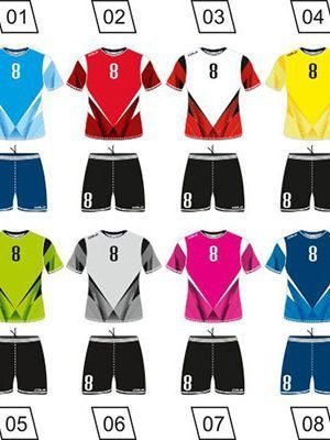 Men Volleyball Uniform Colo Aquarius Colours