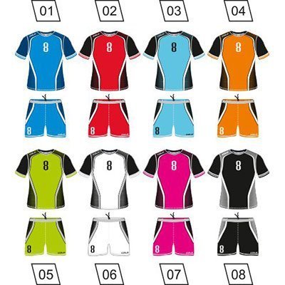 Men Volleyball Uniform Colo Spotty Colours