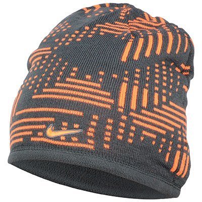 Žieminė oranžinė dvipuse kepurė Nike