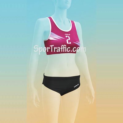 Women Beach Volleyball Uniform COLO Antica Pink