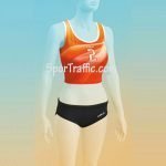 Women Beach Volleyball Uniform COLO Aurora Orange