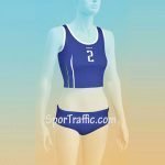 Women Beach Volleyball Uniform COLO Veni Blue