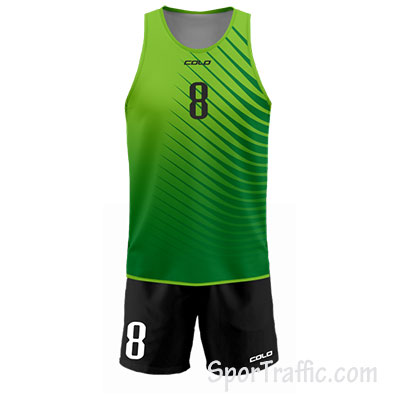 Men Beach Volleyball Uniform COLO Blizzard 007 Light Green