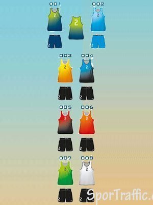 Men Beach Volleyball Uniform COLO Blizzard Colours