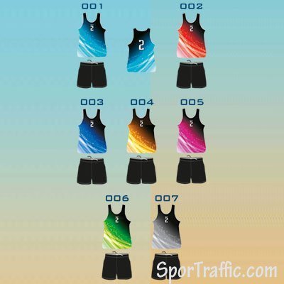 Men Beach Volleyball Uniform COLO Dust Colours