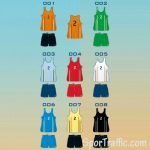 Men Beach Volleyball Uniform COLO Grenada Colours