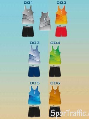 Men Beach Volleyball Uniform COLO Grit Colours