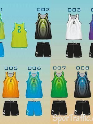 Men Beach Volleyball Uniform COLO Horizon Colours