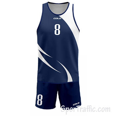 Men Beach Volleyball Uniform COLO Lindos 003 Dark Blue