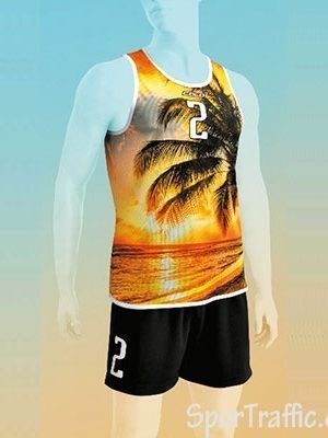 Men Beach Volleyball Uniform COLO Nut