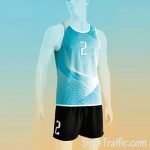 Men Beach Volleyball Uniform COLO Roller