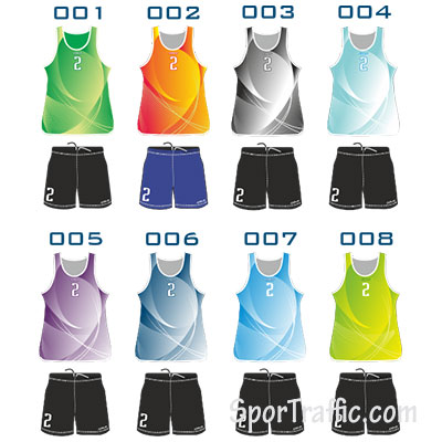 Men Beach Volleyball Uniform COLO Roller Colors