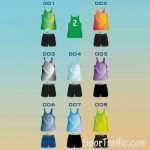 Men Beach Volleyball Uniform COLO Roller Colours