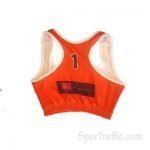 Women Beach Volleyball Top Credit 24 Red Number 1
