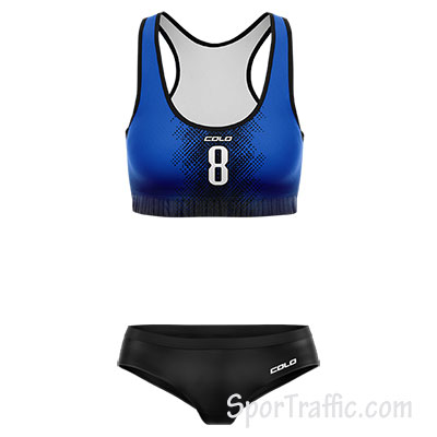 Women Beach Volleyball Uniform COLO Creek 07 Dark Blue