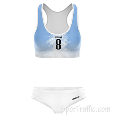 Women Beach Volleyball Uniform COLO Creek 08 Light Blue