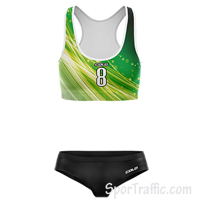Women Beach Volleyball Uniform COLO Haze 006 Green
