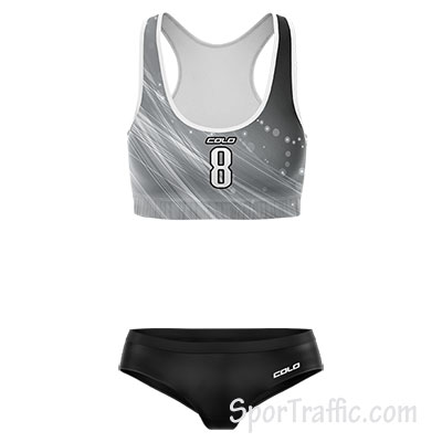 Women Beach Volleyball Uniform COLO Haze 007 Silver
