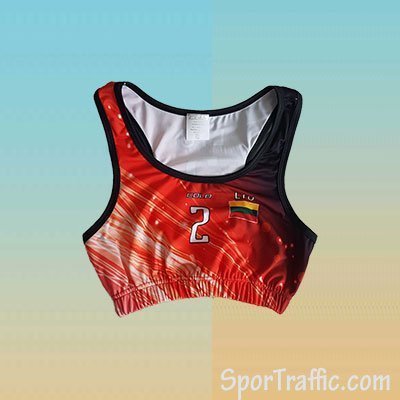 Women Beach Volleyball Uniform COLO Haze Lithuania
