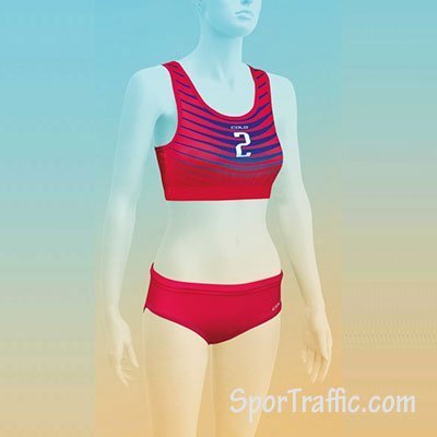 Women Beach Volleyball Uniform COLO Rim