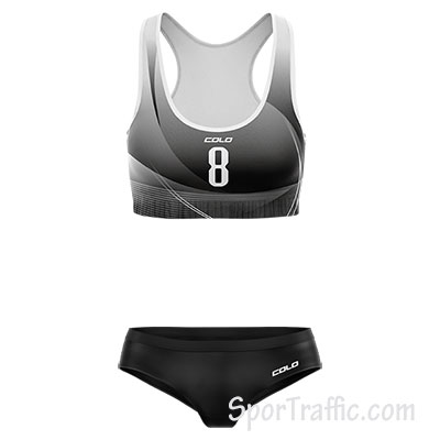 Women Beach Volleyball Uniform COLO Tide 003 Black