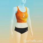 Women Beach Volleyball Uniform COLO Tide Orange