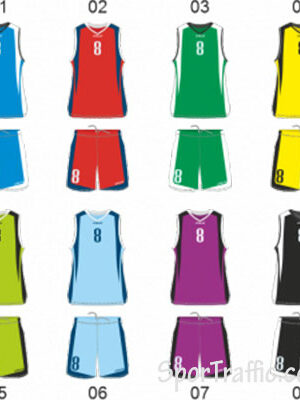 Basketball Uniform COLO Boston Colors