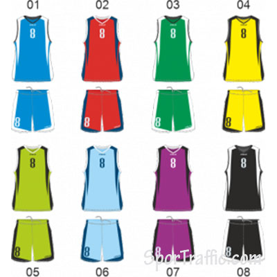 Basketball Uniform COLO Boston Colors