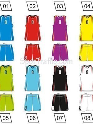 Basketball Uniform COLO Texas Colors