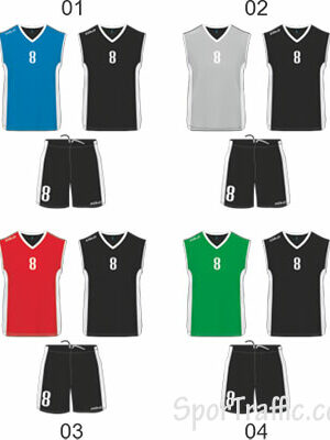 Reversible Basketball Uniform COLO Twin Colors