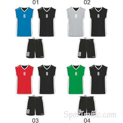 Reversible Basketball Uniform COLO Twin Colors
