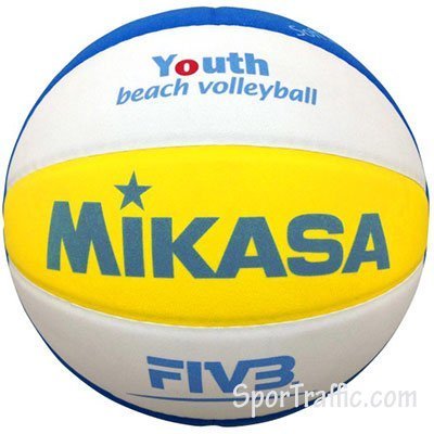 Paplūdimio tinklinio kamuolys MIKASA SBV Youth Beach