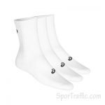 ASICS 3PPK Crew Sock sportinės kojinės 155204-0001 baltos