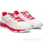 ASICS Gel Beyond 5 B651N-100 white laser pink volleyball and handball shoes women’s