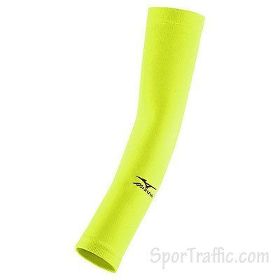 MIZUNO Volleyball Sleeves Safety Yellow