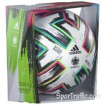 Futbolo kamuolys Adidas Uniforia Pro Football FH7362 oficialus 2020 metų Europos čempionato kamuolys
