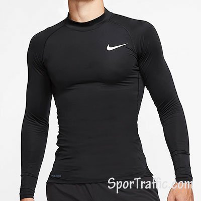 Nike Pro Men's Long-Sleeve Top Kompresiniai Marškinėliai BV5592-010