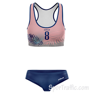 Beach Volleyball Bathing Suit Chip 010 Pink