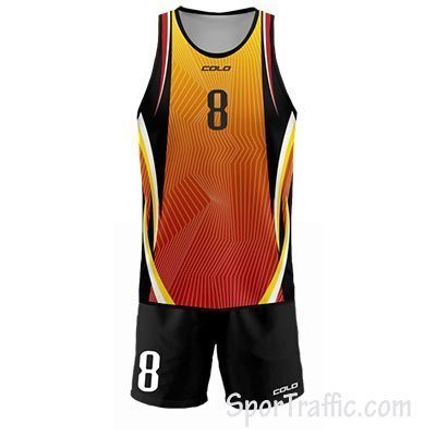 Beach Volleyball Jersey Chilli 002 Orange